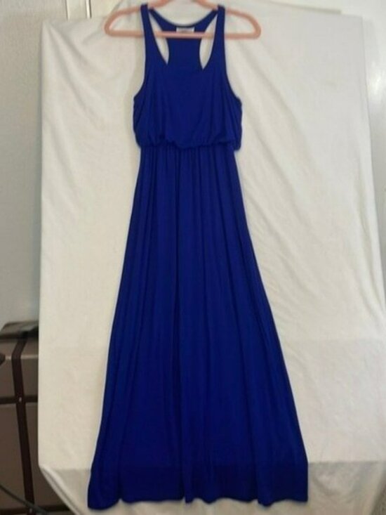 Lush Maxi Dress, Sleeveless, Racerback Tank, Elastic Waist, XS - Picture 1 of 10